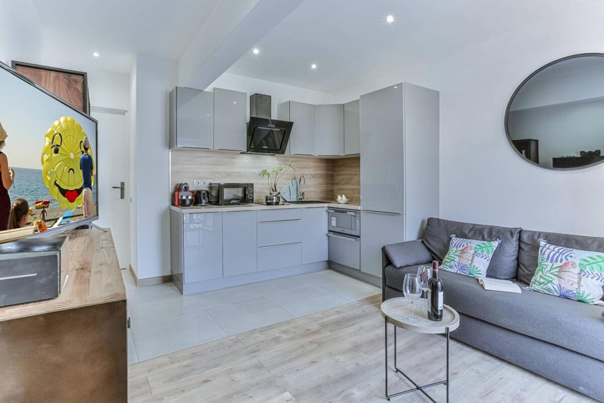 Massena Cours - Terrasse - Zone Pietonne Apartman Nizza Kültér fotó