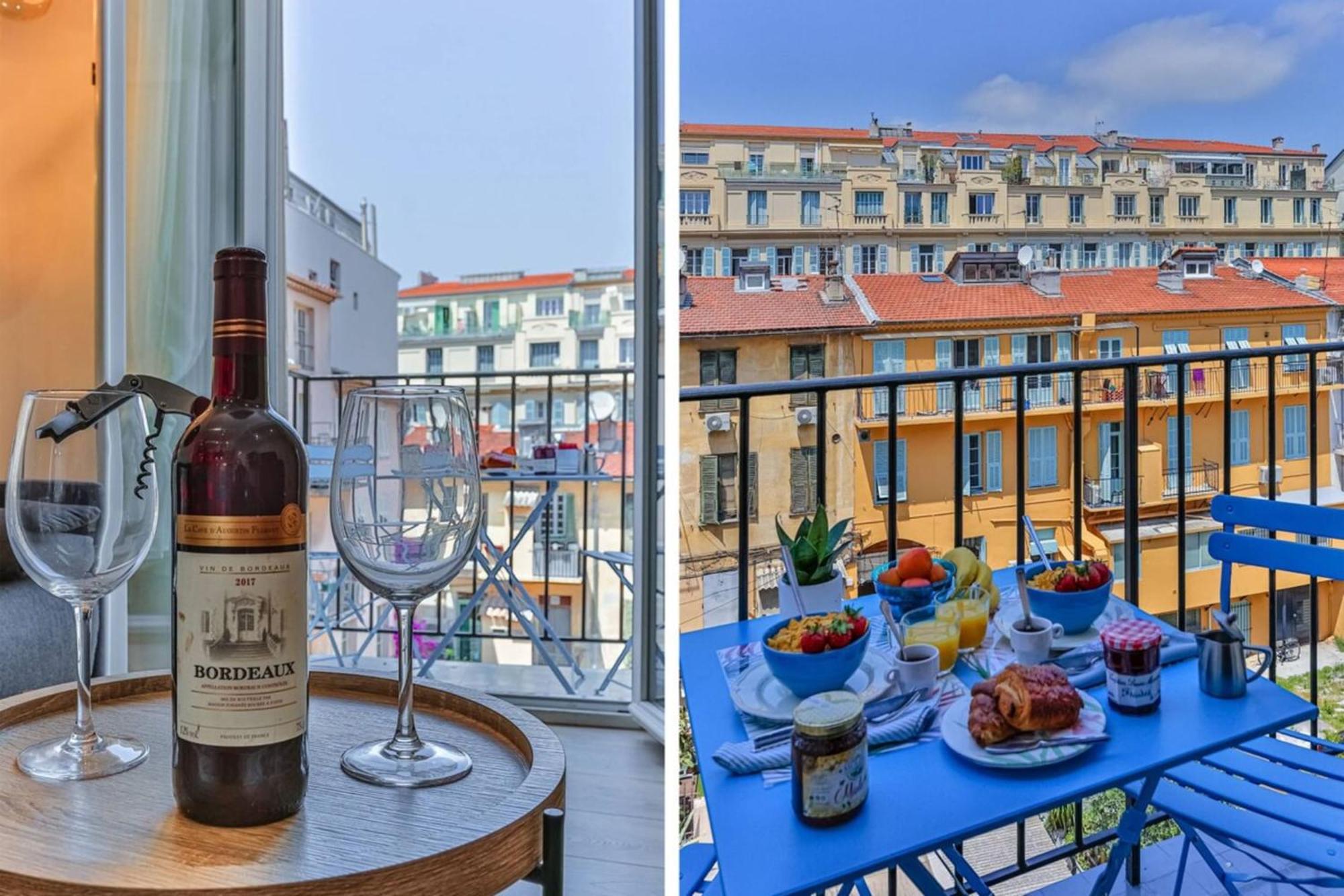 Massena Cours - Terrasse - Zone Pietonne Apartman Nizza Kültér fotó