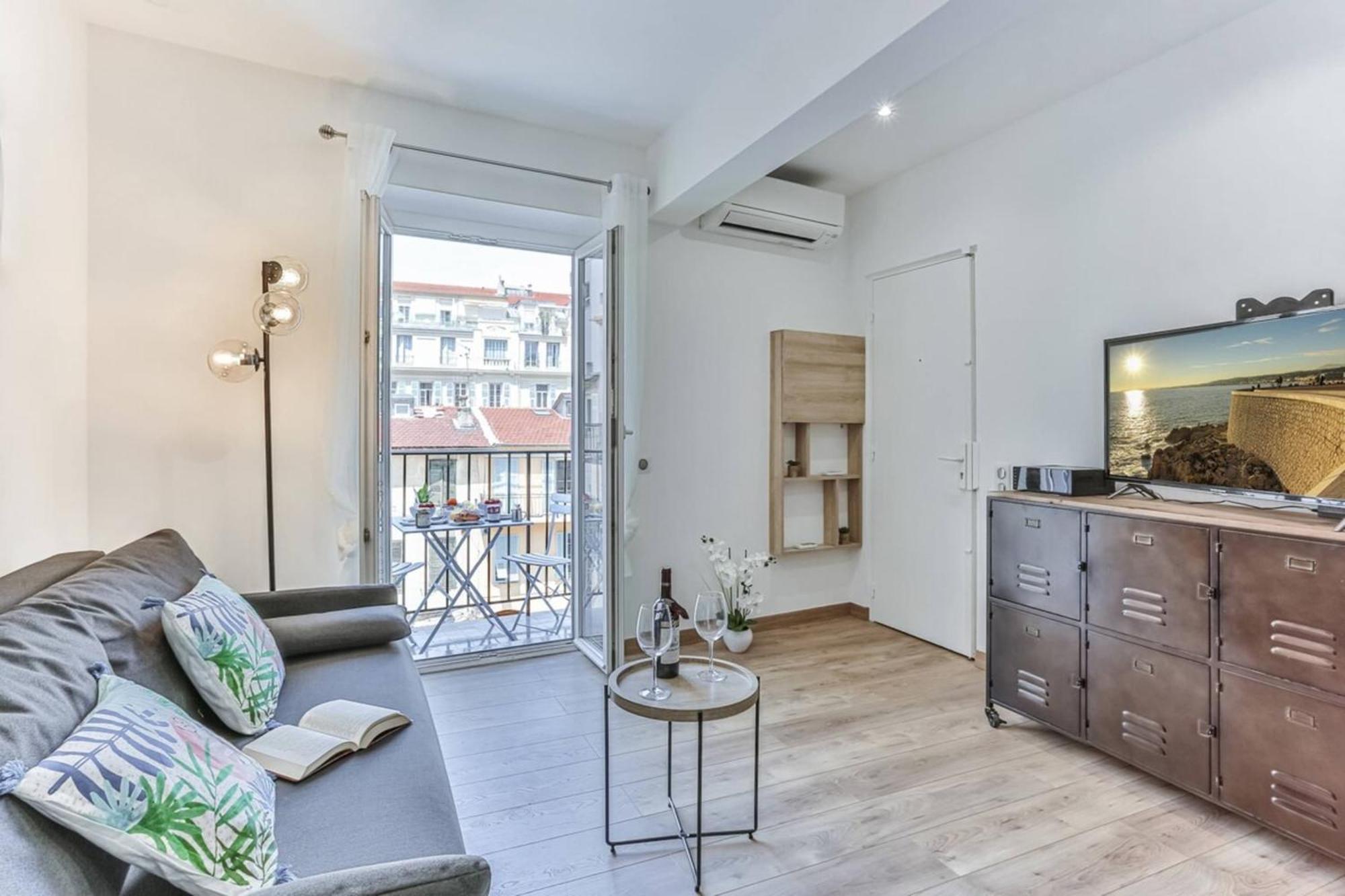 Massena Cours - Terrasse - Zone Pietonne Apartman Nizza Kültér fotó